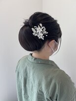 ヘアーデザイン シーベル(HAIR DESIGN SEA BELLE)&nbsp;結婚式着物シニオンヘアセット