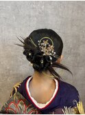 成人式ヘアセットカチモリ