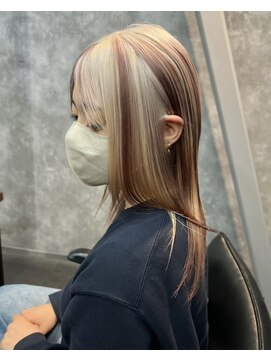 ヌル 表参道本店(Null) スライシングカラー/デザインカラー/ブリーチカラー/表参道/原宿