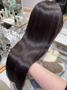 ゼスト フィーノ(ZEST fino) 【大宅種乃】髪質改善カラーで作るほんのりラベンダー!