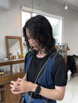 ヘアー バトン(hair vaton) レディースハードパーマ
