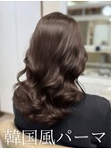 パーマ/韓国風パーマ/コテ巻き風パーマ/レイヤーカット/池袋