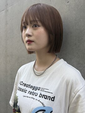 レスピア 銀座(Respia) 大人ボブ×ベージュカラー【銀座/有楽町】30代40代50代