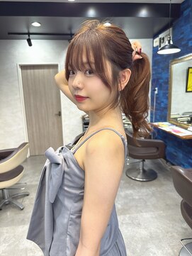 アートマン(artman) 【artman 青井美海】顔周りカット/レイヤーカット/髪質改善/日野