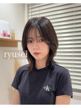 アリーナ 船橋日大前店(arena) ミディアムレイヤーカット