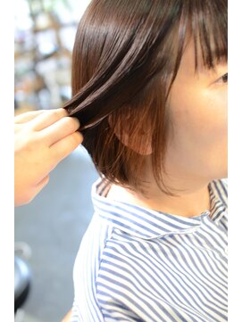 ポタム 東中野(potamu) ボブでも隠せるインナーカラー