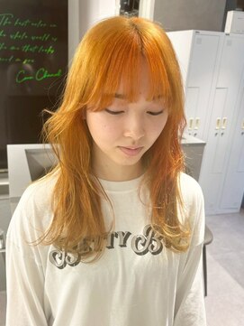 ファイブバイジエクト 堀江(FIVE by The Ect) モーブブラウン/ホワイトシルバー/抜きっぱなしブロンド