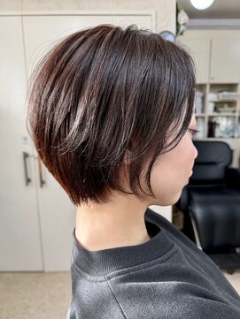 アトリエリーベル 古川/古川駅/ショート/髪質改善/ハイライト/ヘッドスパ/縮毛矯正