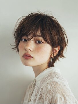 アグ ヘアー ネスト 茨木店(Agu hair nest) 大人ショート 20代30代40代ヘア 小顔 大阪パーマスタイル茨木