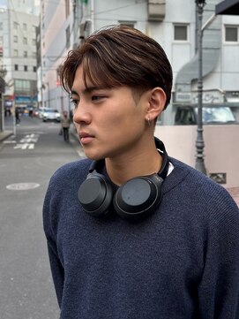 ウィル バイ ブラウン(Vir by Brown) MEN’S HAIR/サーフカール/刈り上げセンターパート/藤沢