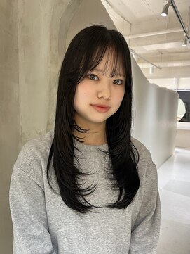 ニコ トウキョウ ヨコハマ(nico) レイヤーカット顔周りレイヤーウルフハッシュカット
