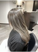 ナチュラルベージュハイライト