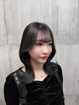 アリア イースト バイ エクラート 新宿東口店(ARiA east byECLART) ★透明感のある暗髪とくびれヘアでつくる韓国ヘア★