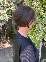 クリーク ボイス ヘアー 東原店(CLIQUE voice hair)&nbsp;透明感シアーブラウン/レイヤーカット/艶髪ボブ