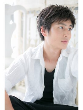 美容室 ファクト(fact) 高崎★ナチュラル&爽やか♪サイドパートショートb TOKIO