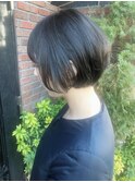 【melt】乾かすだけ☆簡単まとまる大人ショートボブ　小顔サイド