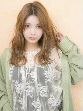 ロンド ルージュ 銀座店(Lond rouge) 外はねフェミニンウェーブヘア