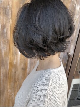 バンビ プライベート サロン(Bambi private salon) 外ハネ前下がりレイヤーボブ*Bambi松平愛*