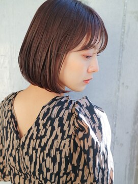 ダヴィン 中目黒(DaVin) 【DaVin中目黒】大人可愛い内巻きボブ　ココアブラウン