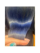 ジーナ 福岡千早(Zina)&nbsp;【Zina千早】艶カラー/ブルーグレージュ/20代30代40代