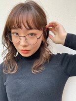 ゼンコー キチジョウジ シェール(ZENKO KICHIJOJI chere) 束感前髪とふんわりカールのレイヤースタイル/レイヤーロング