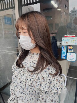 ミニム ヘアー(minim hair) 【minim×高橋】ブラウンカラー＋小顔カット