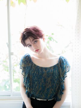 美容室チック 大島店(chic) レッド系ハンサムショート［大島/大島駅］