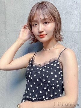 オーブ ヘアー ブルーム 西新店(AUBE HAIR bloom) 20代・30代_垢ぬけ外ハネショート