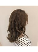 ハイライト×外はねミディアム