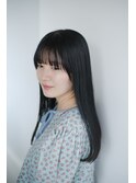 ナチュラルストレートヘア