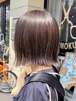 ヘアーデザイン ジュモク(Hair Design Jumoku) ぱつんボブ