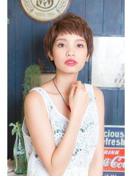 ヘアーパーク マンボ(HAIR PARK MAMBO) ココアブラウン ナチュラルマッシュ【hair park MAMBO 豊田】