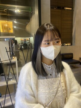 ソワン ドゥ ブレス 今里店(soin de brace) 《加賀詩織》グレージュ×インナーシルバー