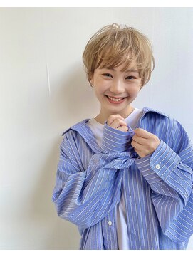 コート 表参道(Cote) くびレイヤーエモージュグレージュカラーショート