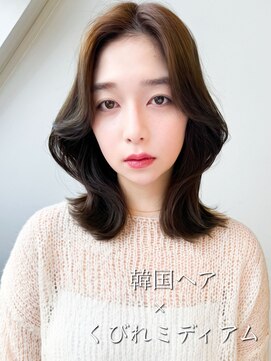 ソア 渋谷(soar) 髪質改善レイヤーミディアムイメチェン韓国小顔似合わせカット