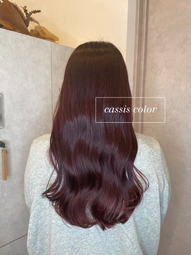 ガレリアエレガンテ 多治見店(GALLARIA Elegante) ブリーチなしカシスカラー
