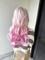 デュオ(DUO)&nbsp;ホワイトブリーチ　インナーピンク