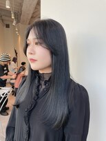 アリスバイブランニューリブ 難波店(ALICE by Brandnew×LIV)&nbsp;韓国ヘアストレートヘアレイヤーロング難波