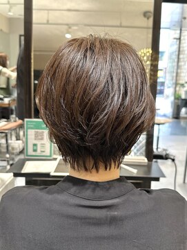 ラボー ノースプラザ店(LA'BO) 【LA'BO三浦】大人ショート/アッシュブラウン