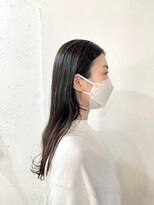 ヴァージ(Verge)&nbsp;レイヤーカット/ウェーブパーマ/前髪/こなれミディ[代官山駅]