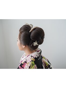 《お得なセットプランあり》お着付+ヘアセットの楽々プラン*年齢やお好みに合わせたトータルセット[大宮駅]