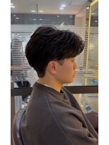 スタイル 成城学園前(STYLE)&nbsp;センターパート×毛流れパーマ