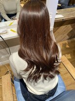 アヴァンス 天王寺店(AVANCE.)&nbsp;艶感カラー×ピンクブラウン