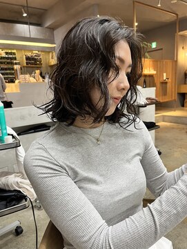 ミー(mii) 【mii】ミディアムパーマスタイル