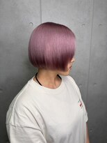 レオクマ(REOKUMA)&nbsp;ピンク/ラベンダーピンクベージュ/こなれミディ/ハイトーン