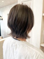 キャアリー(Caary) 福山美容室Caaryくびれミディアム引き締めボブ20代30代