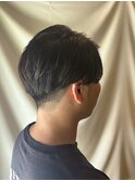 センターパート/刈り上げマッシュ/メンズカット