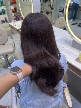 カノン(kanon hair&beauty) ほんのりラベンダーブラウン