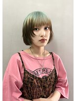 シェリ ヘアデザイン(CHERIE hair design)&nbsp;ボブ×ルーツカラー［福岡/天神/ボブ］