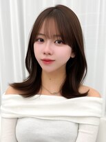 アマトウキョウスマートサロン(AMA TOKYO×Smart Salon) くびれレイヤー/顔まわりカット/レイヤーカット/小顔ヘア